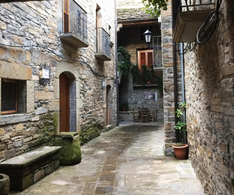 Preciosas Vistas A La Montana, Luminoso Y Acogedor Apartment El Pueyo de Araguas Bagian luar foto